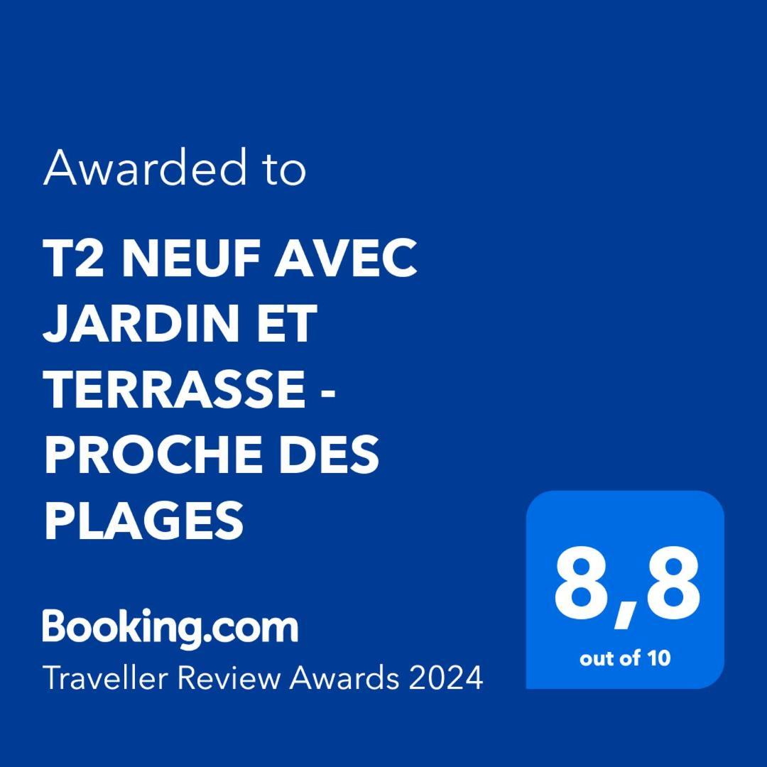 T2 Neuf Avec Jardin Et Terrasse - Proche Des Plages Saint-Cyr-sur-Mer Exterior foto